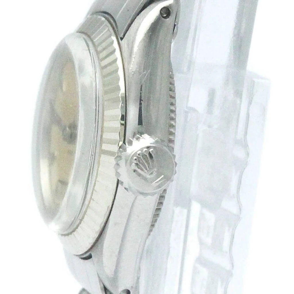 Pre-Owned Vintage  Precision Stainless Steel Hand-Winding Mens Watch 6525  (Fair)