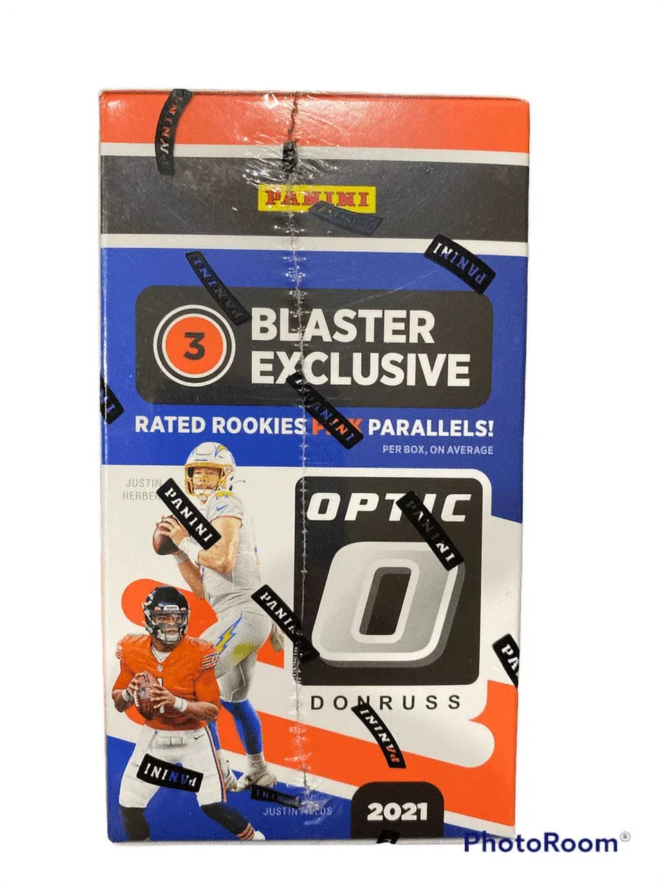 2021 Donruss Optic  Football Blaster Box - 6 packs of 4 cards per pack - Find the rare "Downtown!" inserts!