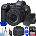 Canon   Mark  Mirrorless Camera and 24-105mm f/4-7.1 Lens - Accessory Kit