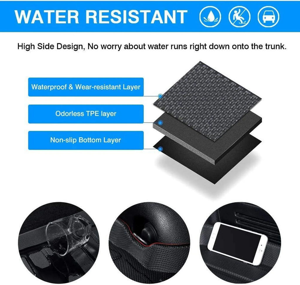 Trunk Liner  Cargo Mats for 2014-2018 Subaru Forester Reliable Protection