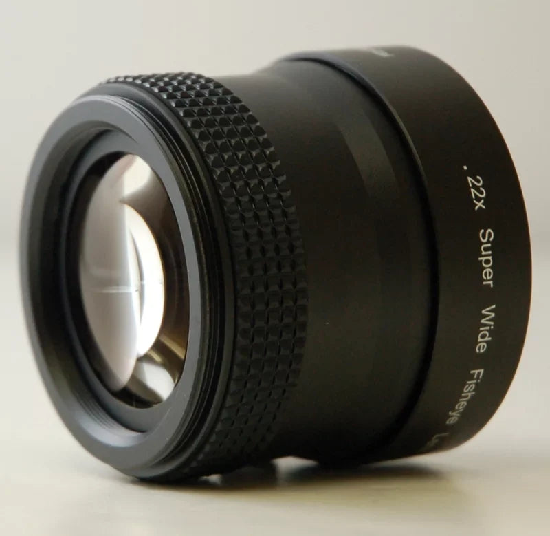 Sony Handycam - 0.21x-0.22x High Grade Fish-Eye Lens + Nwv Direct Micro Fiber Cleaning Cloth