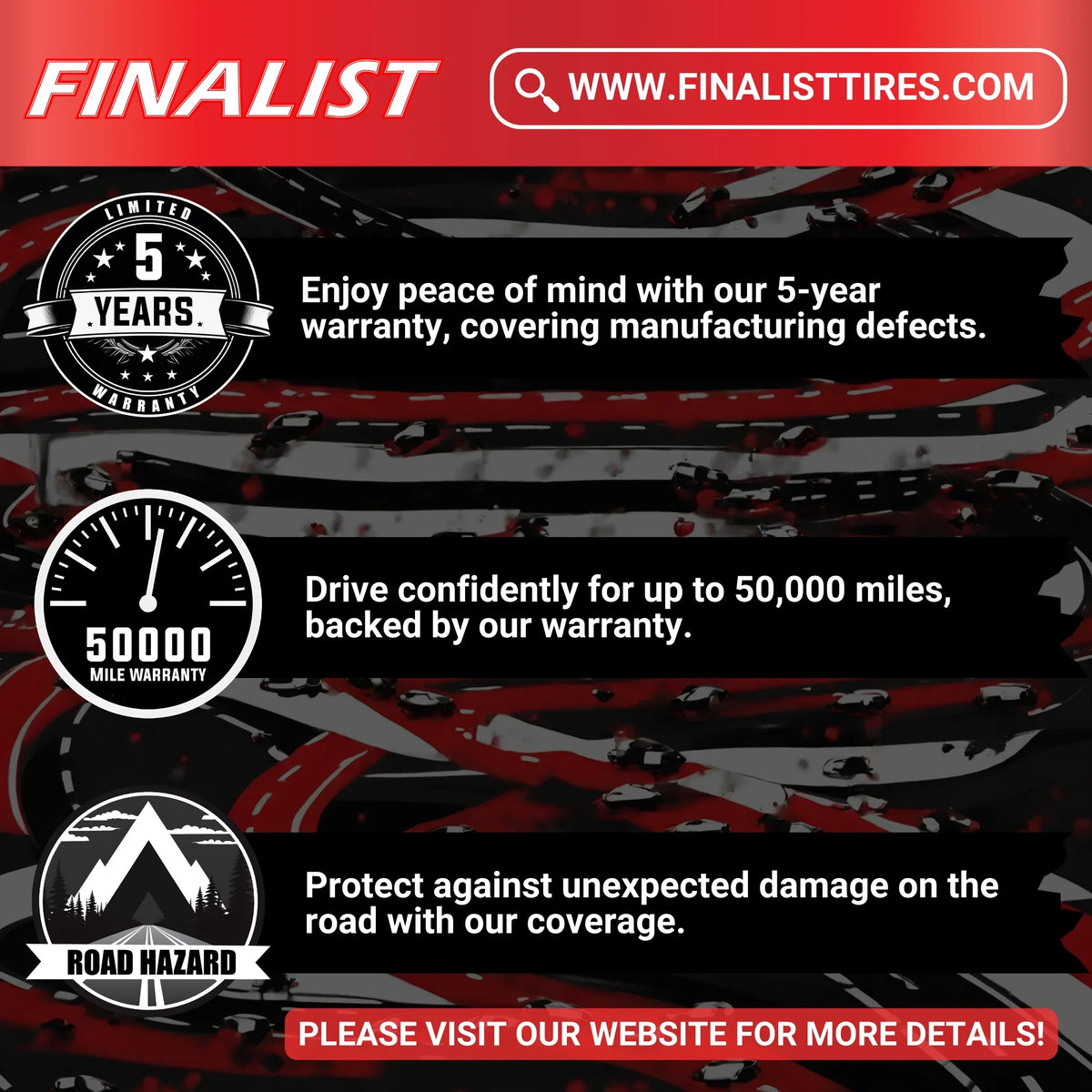 Finalist - 235/60R18 107V  Extra Load All Season Performance Tire 235/60/18