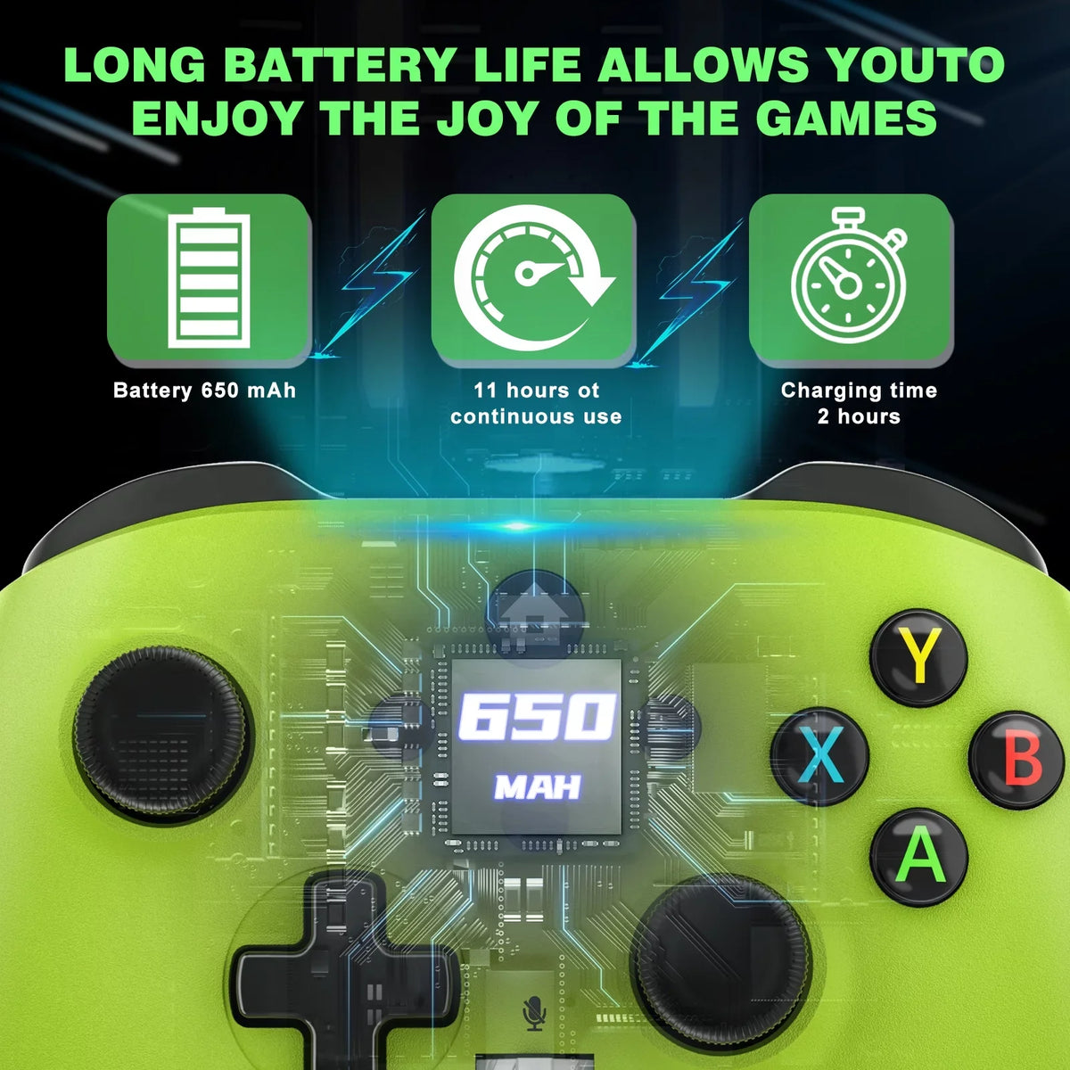 2 Pack Wireless Xbox Controller for Xbox One, Xbox One /, Xbox Series /, Windows  10/11 Gamepad with Audio Jack & Volume Button/Turbo/Macro/Motion Control & Rechargeable Battery - Green+Red
