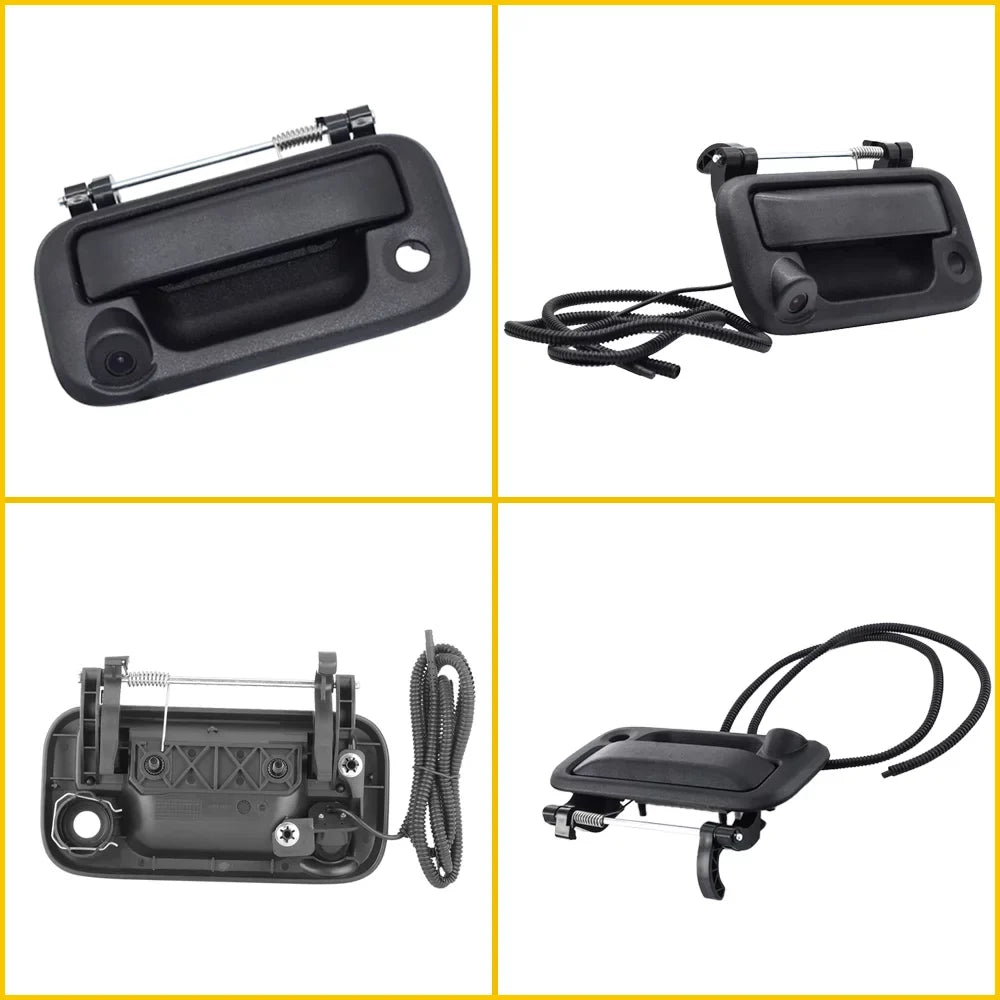 Tailgate Handle with Rear View Camera Backup Camera Fits For 2004-2014 Ford  2008-2014