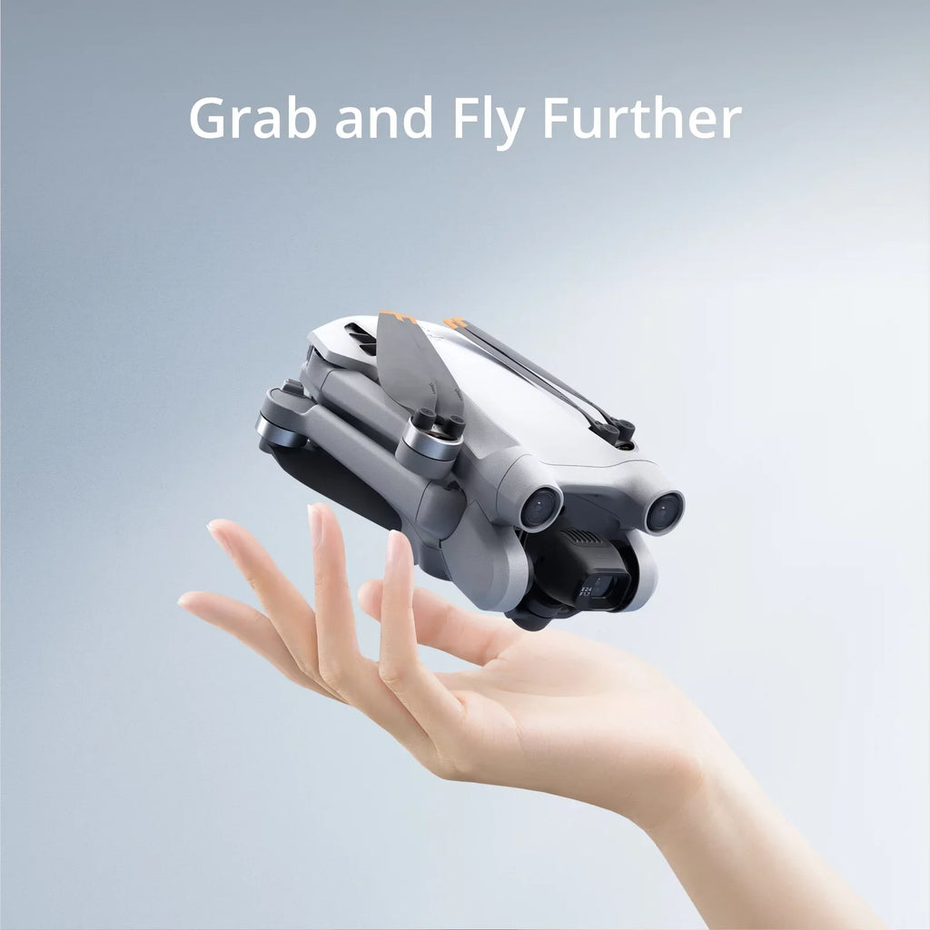Mini 3 Pro Camera Drone Quadcopter +  Smart Controller (With Screen), 4K/60fps Video, 48MP Photo, 34min Flight Time, Tri-Directional Obstacle Sensing, Bundle w/ Deco Gear Backpack + Accessories