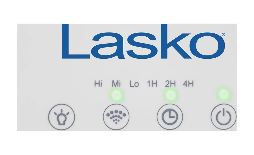 Lasko 0.92 Gallon, 18-Hour Cool Mist Ultrasonic Humidifier with Timer, 370 Sq. ft.,