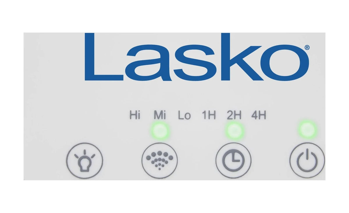 Lasko 0.92 Gallon, 18-Hour Cool Mist Ultrasonic Humidifier with Timer, 370 Sq. ft.,