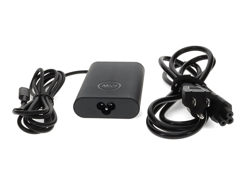 AddOn - Power adapter - 65 Watt - black - for Dell Chromebook 13 3380; Latitude 13 3380, 5289 2-In-1, 52XX 2-in-1, 7212, 7389 2-in-1