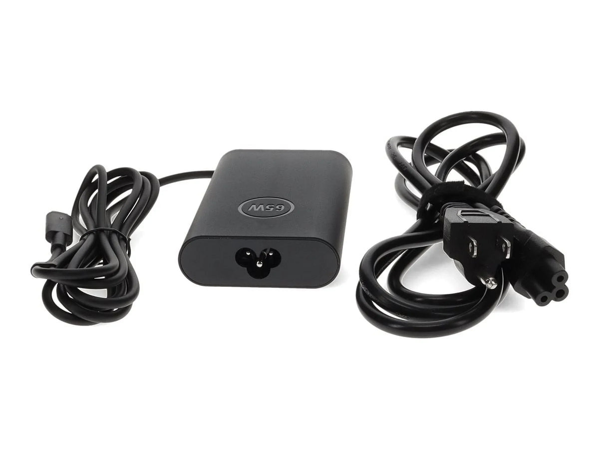 AddOn - Power adapter - 65 Watt - black - for Dell Chromebook 13 3380; Latitude 13 3380, 5289 2-In-1, 52XX 2-in-1, 7212, 7389 2-in-1