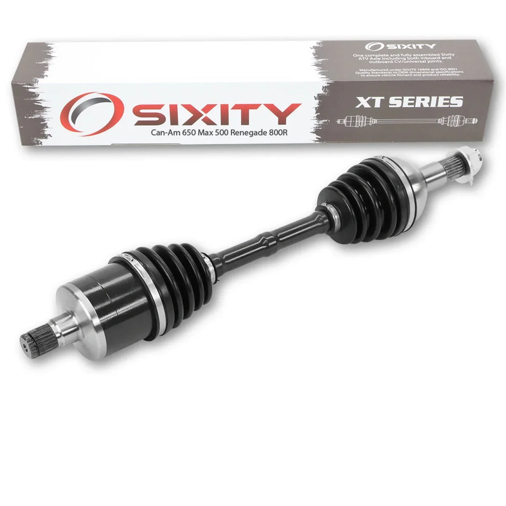 Sixity  Rear Left  Axle fit with Can-Am 650 Max 500 Renegade 800R Outlander 1000 2015 2014 2013