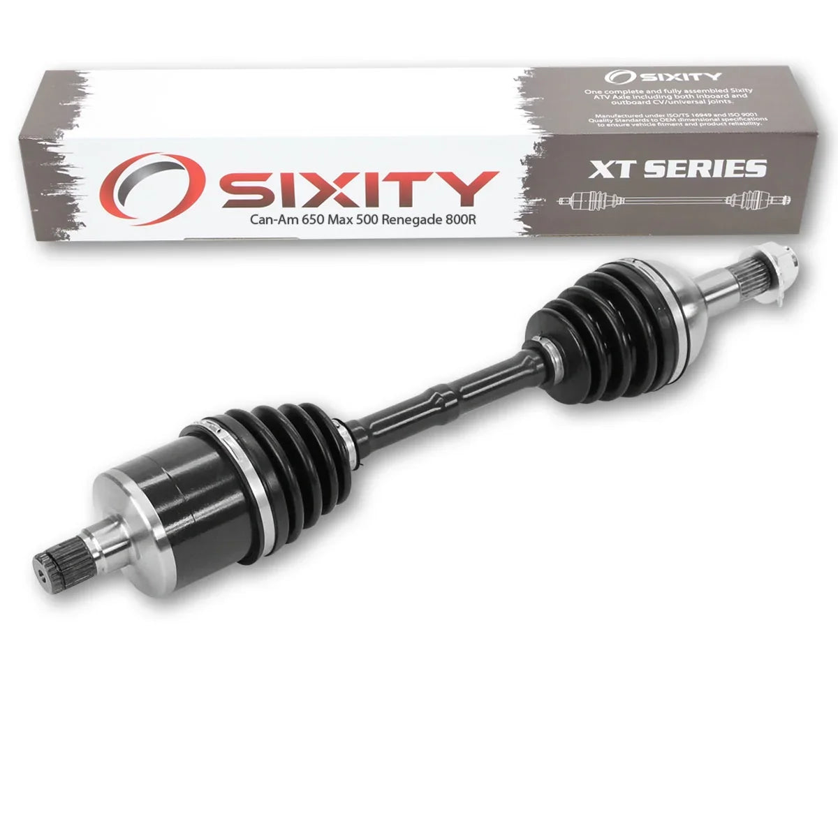 Sixity  Rear Left  Axle fit with Can-Am 650 Max 500 Renegade 800R Outlander 1000 2015 2014 2013