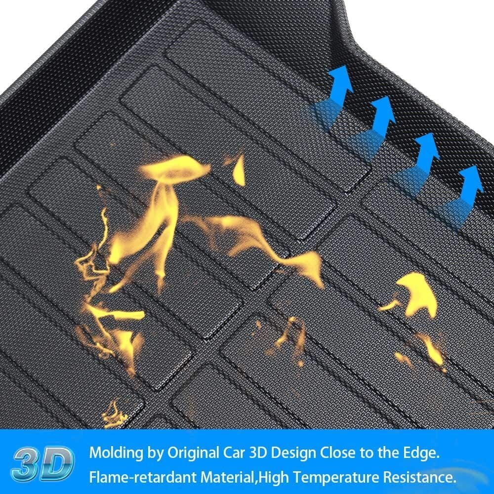 Trunk Liner  Cargo Mats for 2014-2018 Subaru Forester Reliable Protection