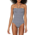 $248 Shoshanna Women's Standard Cinched One-Piece Blue Size 4