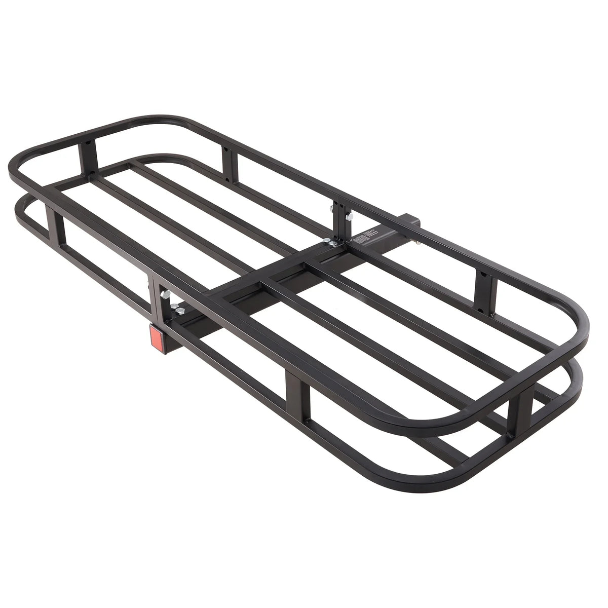 Hitch Mount Cargo Carrier 500lb 53x19x5 in & Cargo Net Fits 2" Receiver