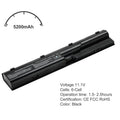 Battery for  ProBook 4530S 4540S 4440S 4430S 4545S 4535S 4330S