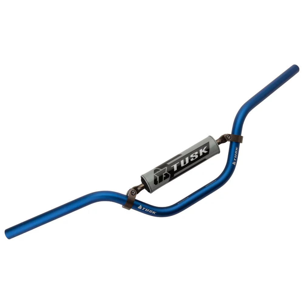 Tusk -10 Aluminum 7/8" Handlebar  Mini Bend Silver For   2000