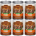 (6 Pack) Keystone All Natural Pork 14.5 oz Can  Emergency Survival Food For Camping Hiking and Backpacking Ready to Eat- Pack of 6 Cans