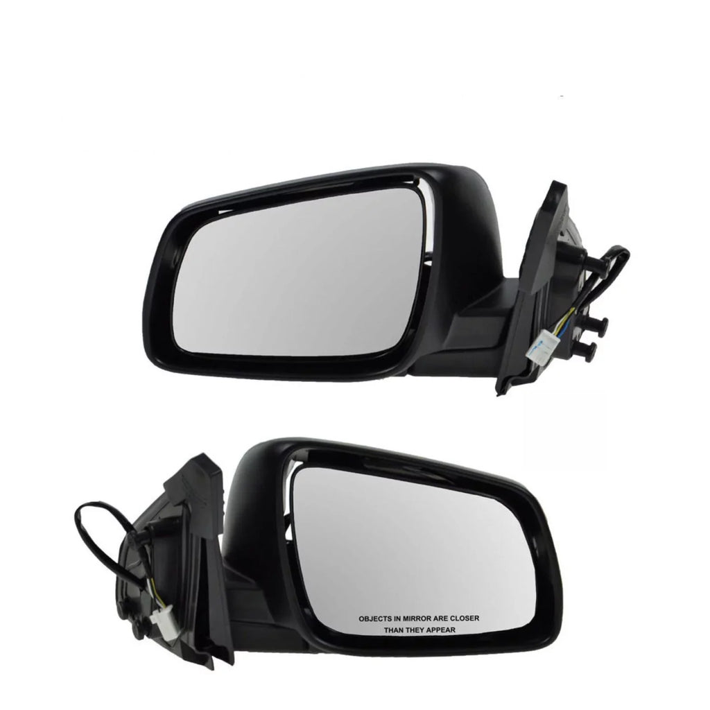 Teledu Mirrors Power Heated Left/Right Pair Set For 08-14 Lancer Evolution