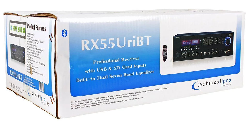 Technical Pro  Home Theater Bluetooth Receiver+4) 6.5" Ceiling Speakers