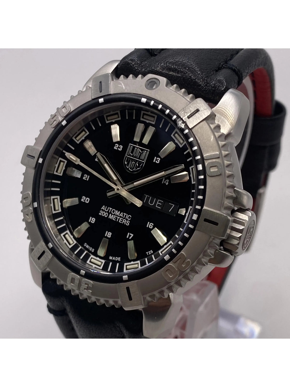 Pre-owned Luminox Modern Mariner 45mm Steel Mens Watch .6501. (Good)