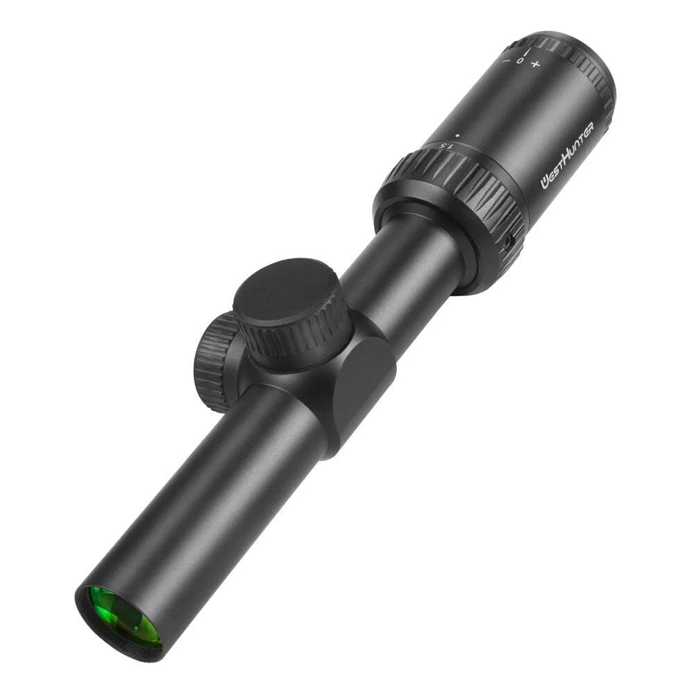 WestHunter - 1.5-5X20  Scope Clear View Compact Hunting Sights,11mm Dovetail Rings