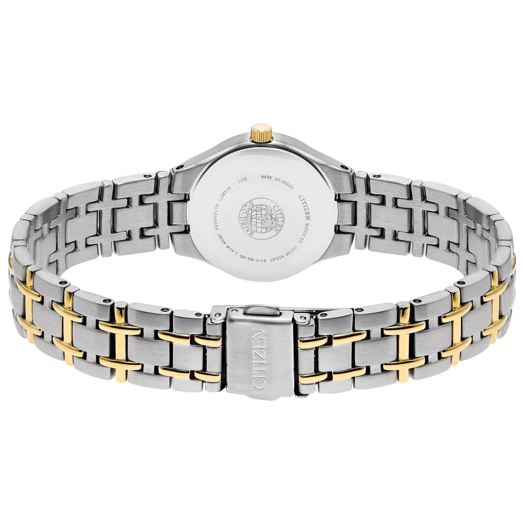 Women's -50A Gold Stainless-Steel Eco-Drive Sport Watch