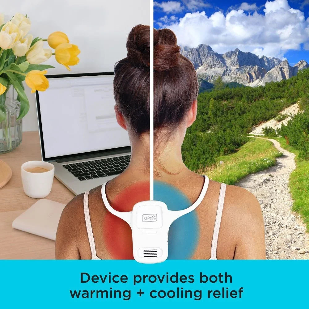 '+ Comfortpak, Wearable Cooling and Heating Device, Cloud White (-10)