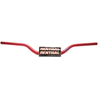 Renthal 1 1/8" FatBar Ricky Carmichael Bend Red for  520  4 Stroke 2000-2002