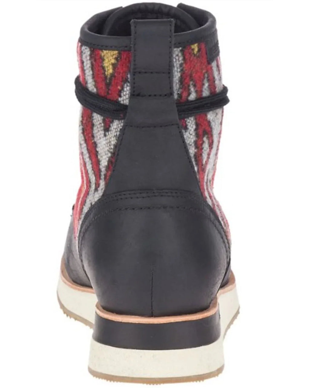 Merrell Women's Roam Lace-Up Boot Moc Toe Black 6.5