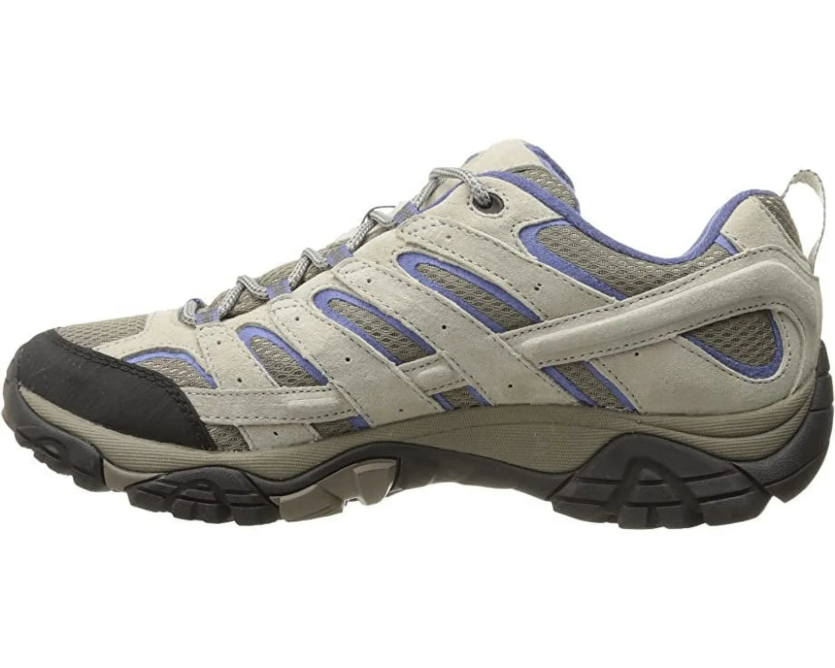 Merrell  Womens Hiking Boots Moab 3 Aluminum/Marlin  Size 6.5