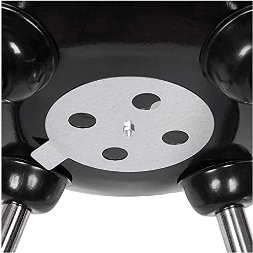 Kettle Charcoal Grill Outdoor Portable Grill Backyard Cooking Stainless Steel for Standing & Grilling Steaks, Burgers, Backyard Pitmaster & Tailgating (18" Black)