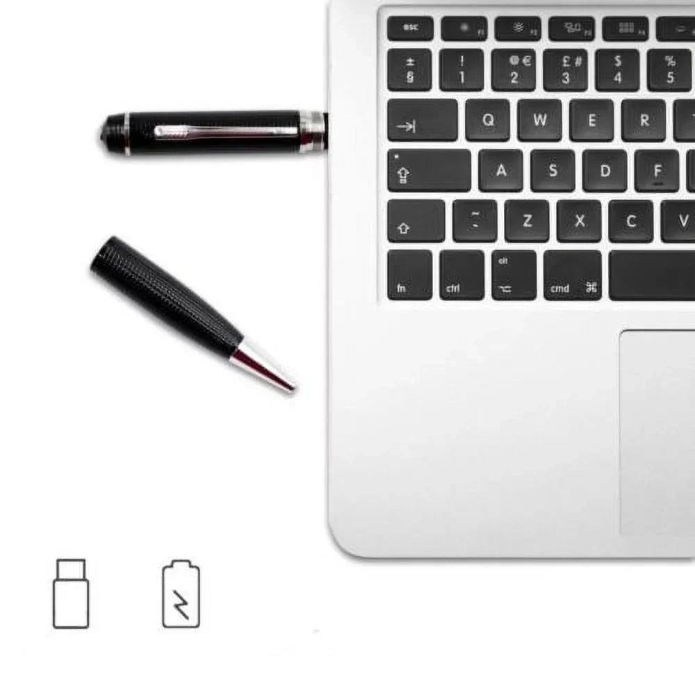Hidden Cam Pocket Pen Camera 1080P  Mini Body Video Recorder  Security
