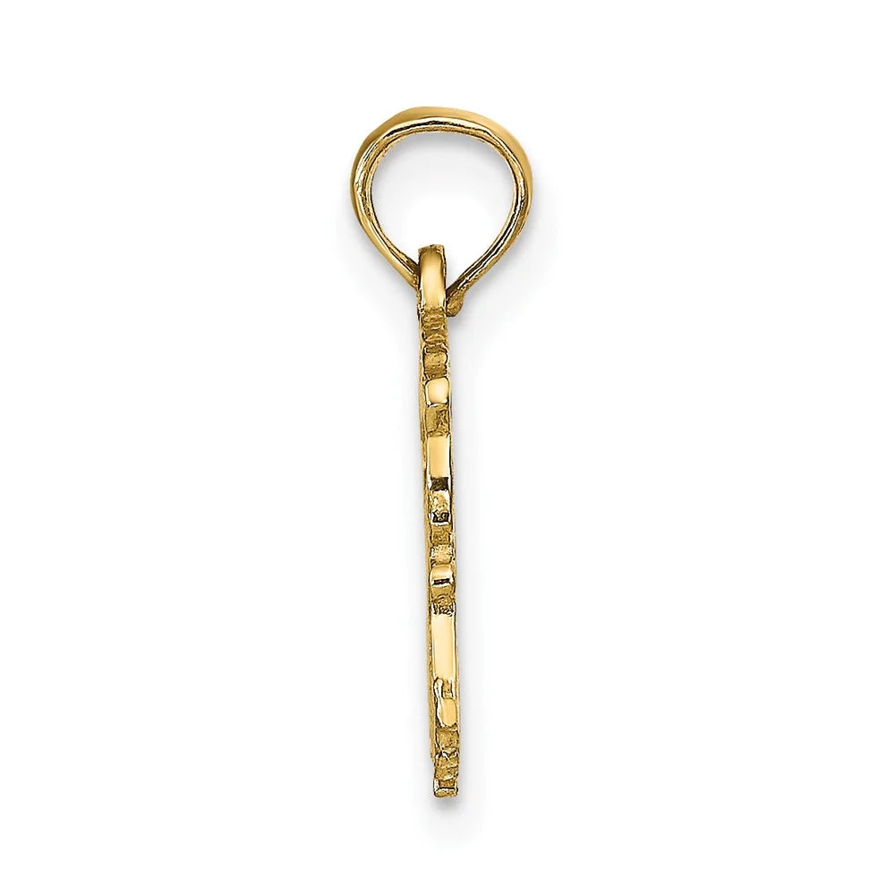 Finejewelers 10 kt Yellow Gold  Zodiac Charm 17 x 16 mm