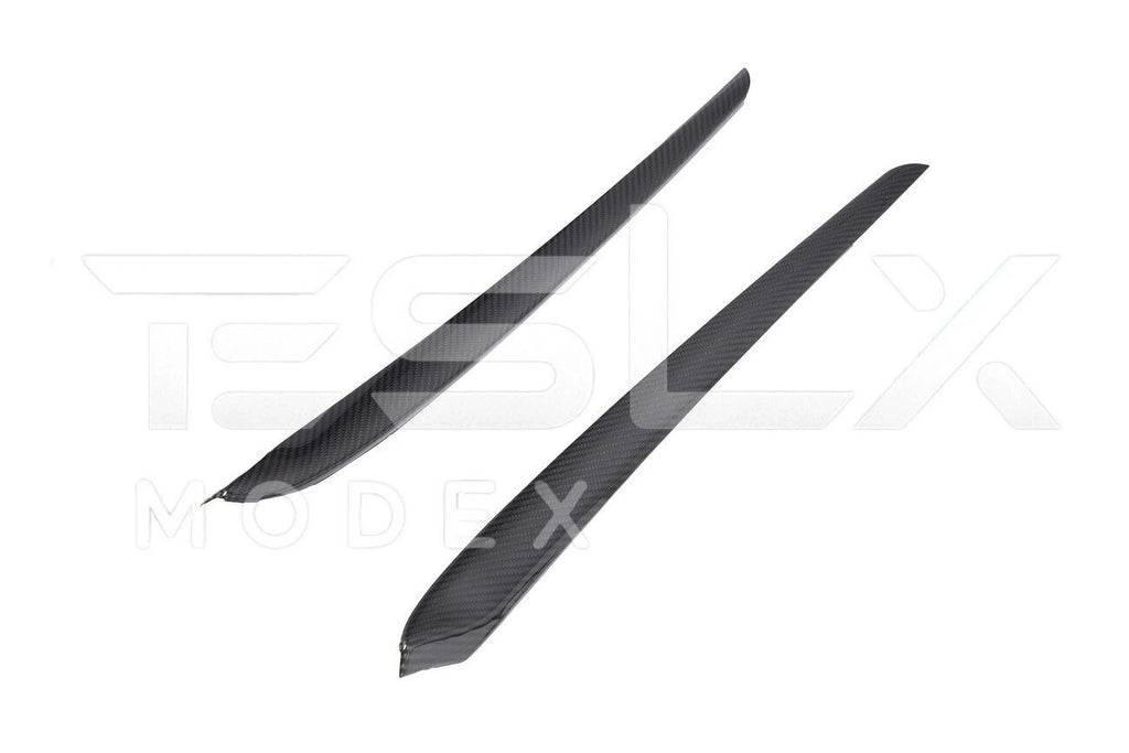 Replacement For 2020-2023  Model 3 & 2020-Up Model  Factory Style   Interior Front Door Trim Panel Cover Pair