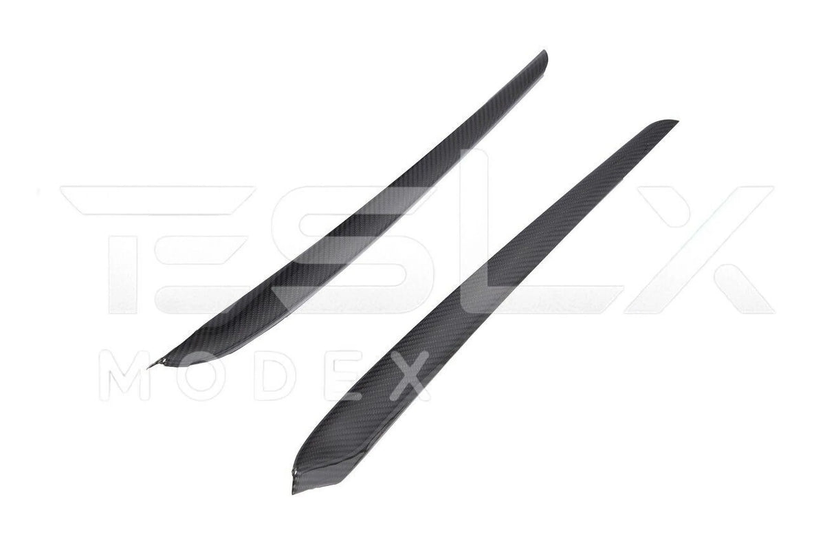 Replacement For 2020-2023  Model 3 & 2020-Up Model  Factory Style   Interior Front Door Trim Panel Cover Pair