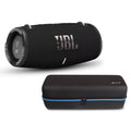 Xtreme 3 Black Portable Bluetooth Speaker w/divvi! Hardshell Case Kit