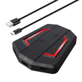 Walmeck  Keyboard and Adapter Portable Mice Converter Replacement for -Switch  XBox One 360 with Four-color Breathing Light
