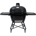 Primo All-In-One Oval  400 Ceramic Kamado Grill With Cradle, Side Shelves, And Stainless Steel Grates -  (2021)