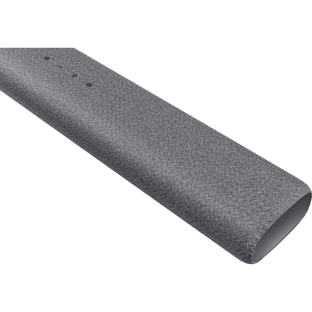 Samsung - 3.0ch Soundbar with Dolby Atmos,  Virtual:, Built in Center Speaker, Adaptive Sound Lite, Bluetooth Multi Connection, Premium Design, 2021, Deep Gray - (Open Box)