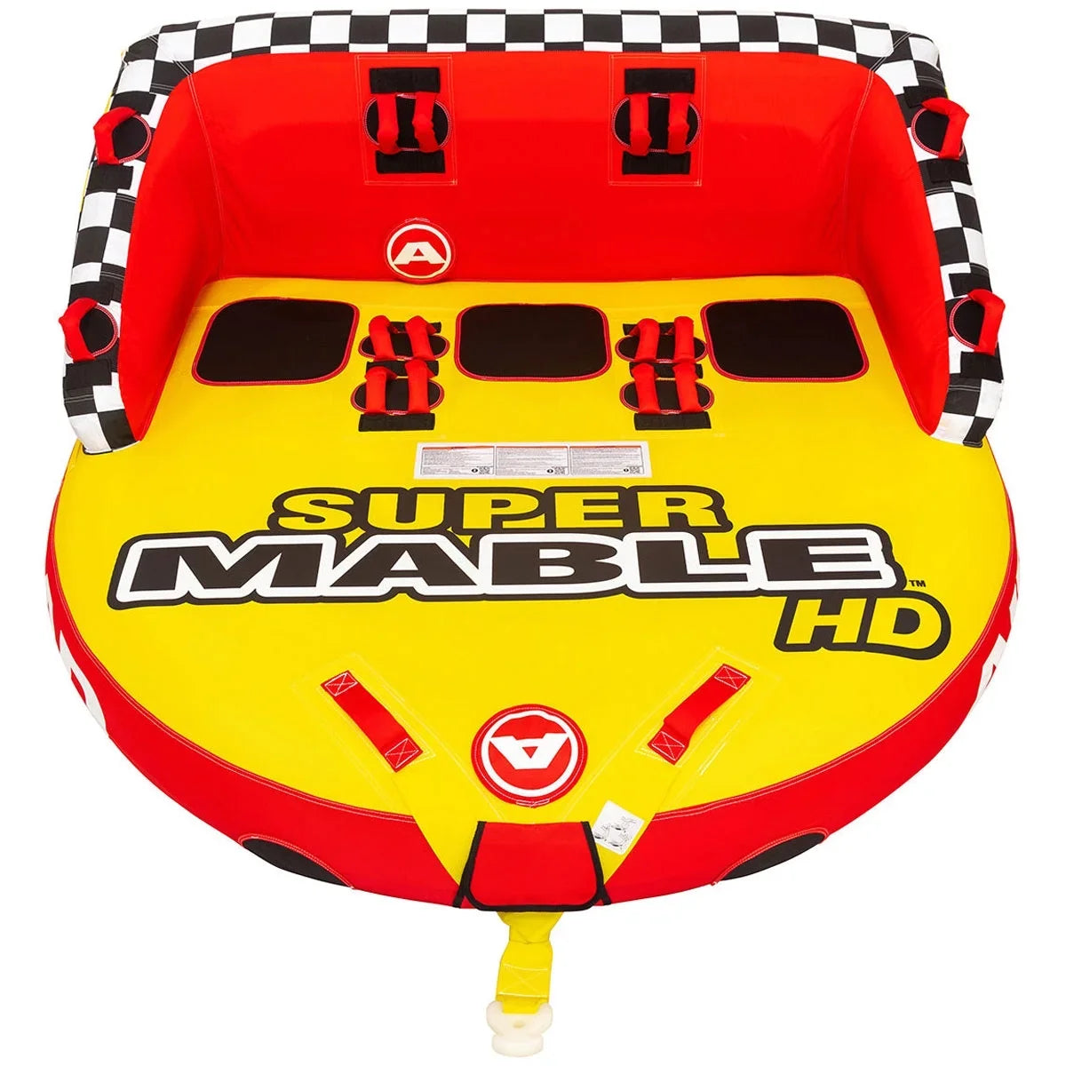 Airhead Airhead Super Mable , Red/Yellow, 3 Rider