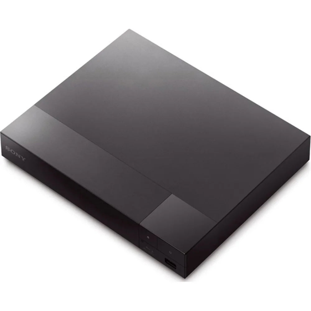 Sony - Streaming Blu-ray Disc Player w/ Accessories Bundle Includes, 2.4GHz Wireless Backlit Keyboard with Touchpad, 6ft  Cable and Laser Lens Cleaner for / Players