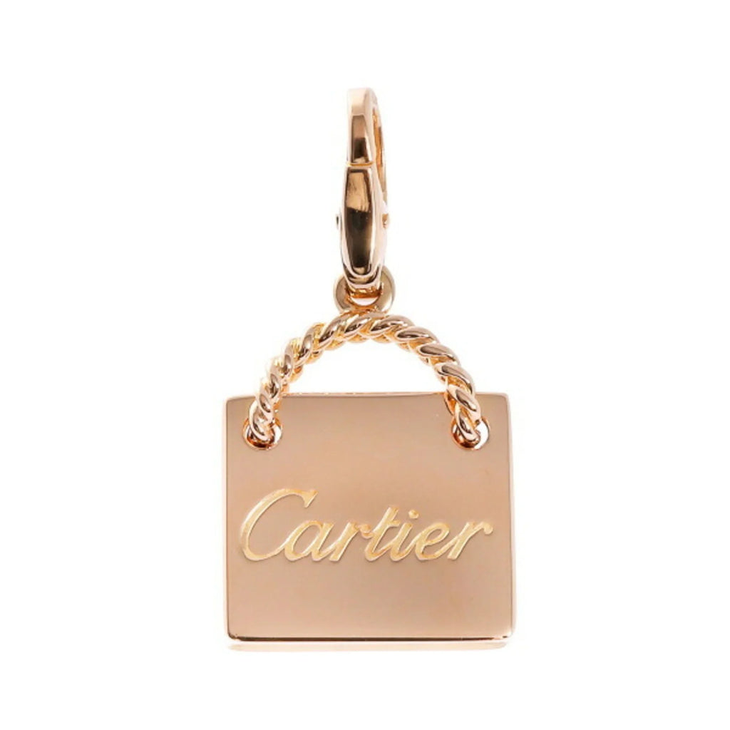 Pre-Owned Cartier shopping bag  pink gold charm (Good)