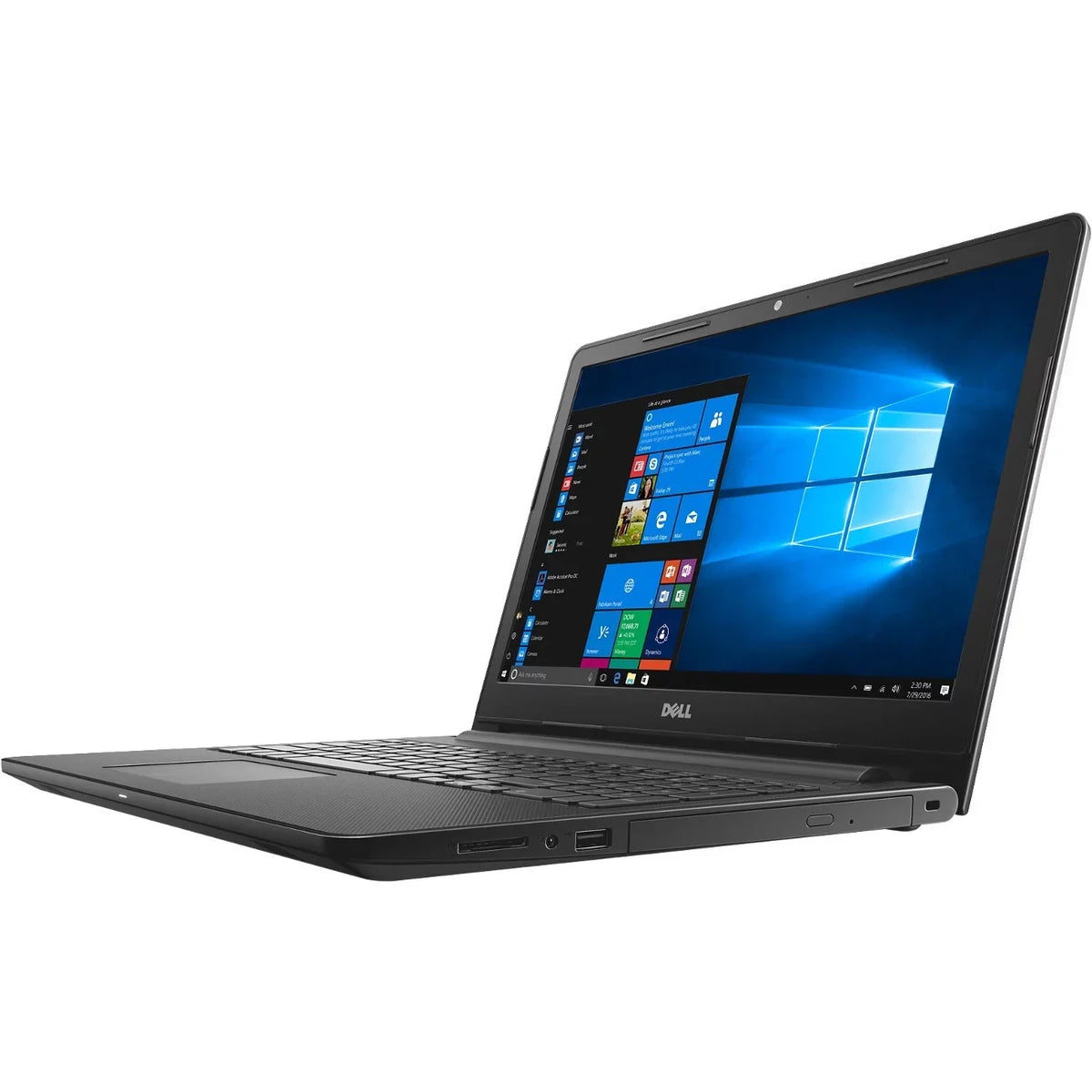 Dell i3567-3465BLK 15.6 Laptop Computer (Intel i3, 128GB , 8GB , Win 10, Intel  graphics 620)