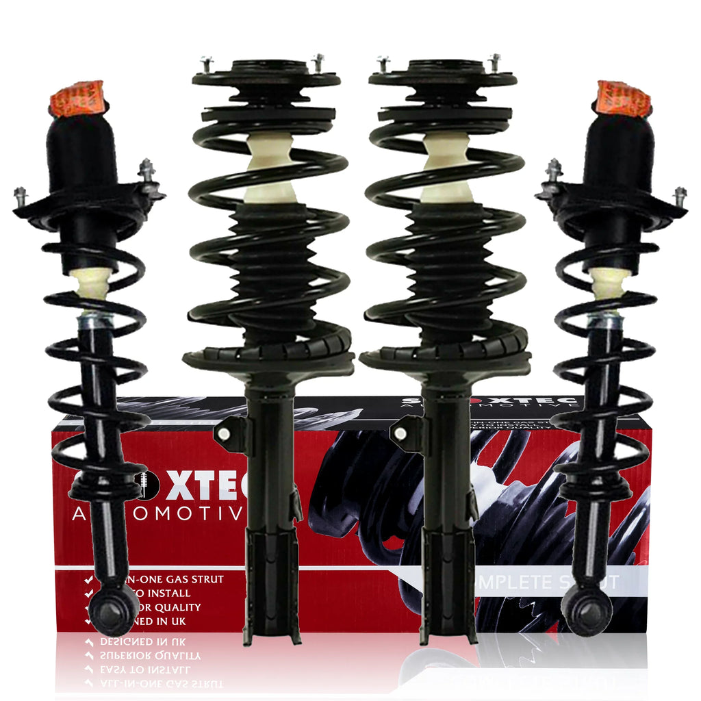 Shoxtec Full Set Complete Strut Assembly for 2004 - 2009 Toyota Prius 1.5L  Coil Spring Assembly Shock Absorber Repl. Part no. 1345378 172358 172357 11101 11102