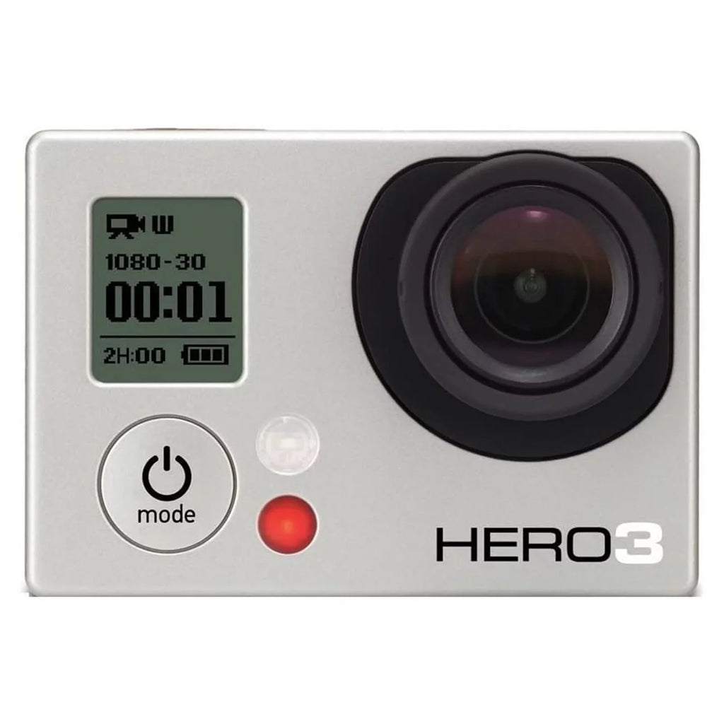 Restored GoPro  White Edition 1080p Camcorder -301 With 35-In-1 Action Camera Accessory Kit (Refurbished)