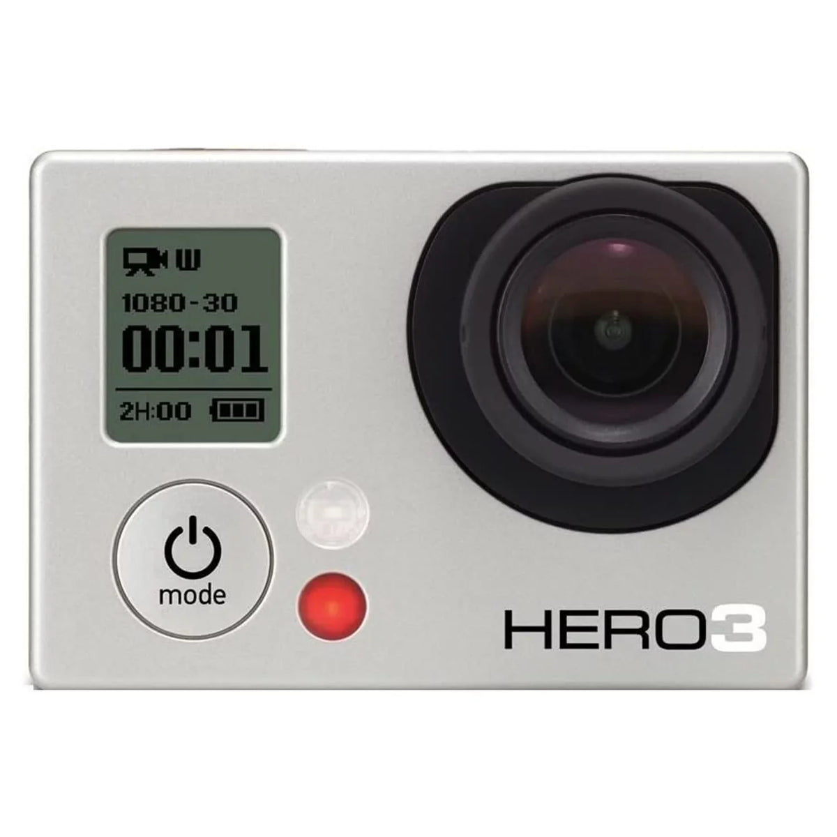 Restored GoPro  White Edition 1080p Camcorder -301 With 35-In-1 Action Camera Accessory Kit (Refurbished)