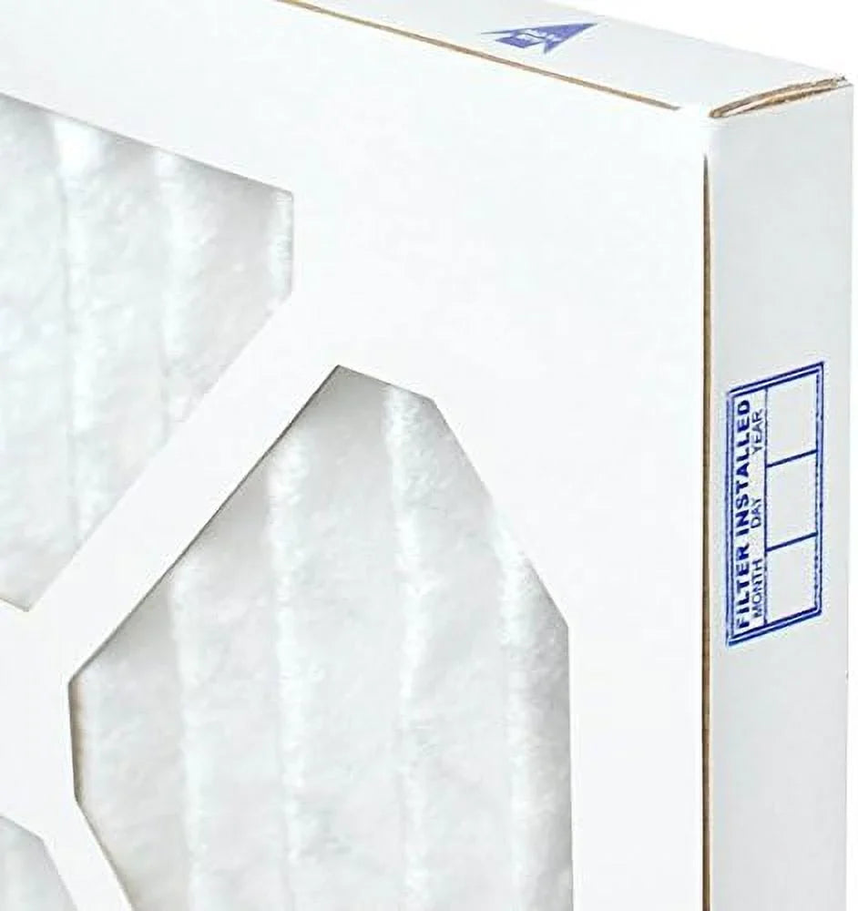16X25x1 Air Filter  13 Pleated  Furne Air Filter, Health 4-Pk Made In The