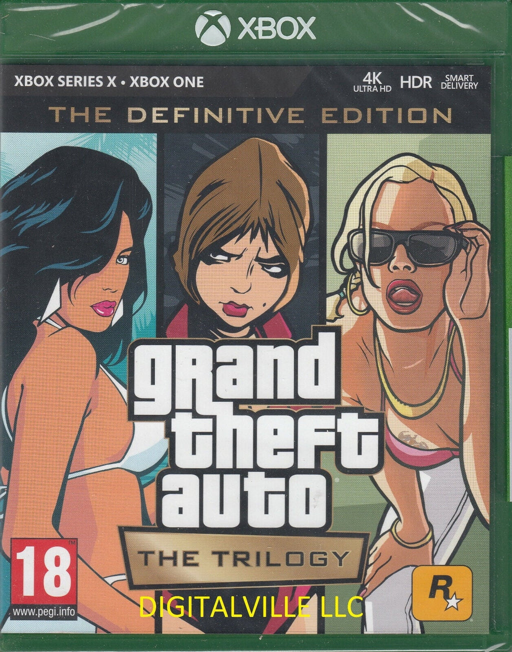 Brand New Sealed Grand Theft Auto Trilogy Xbox One and Series  Definitive