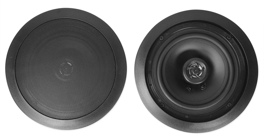Rockville   Multi Room Home Receiver+6) Ceiling+2) Black Wall Speakers