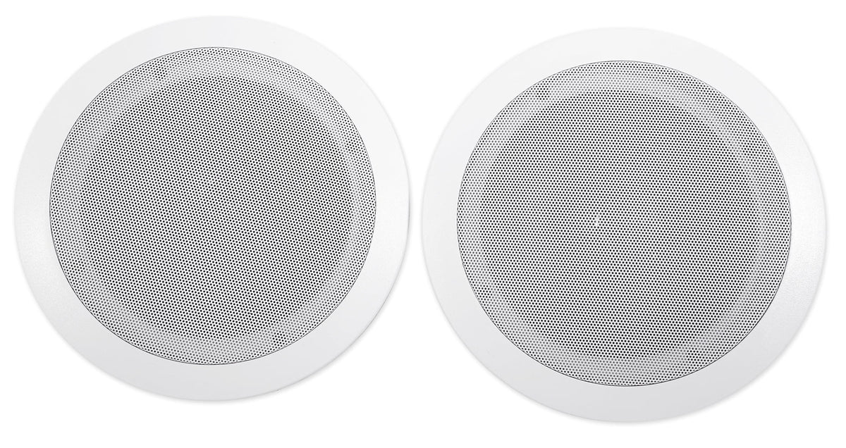 Rockville  Tube Amp/Home Theater Receiver+(8) 6.5" White Ceiling Speakers